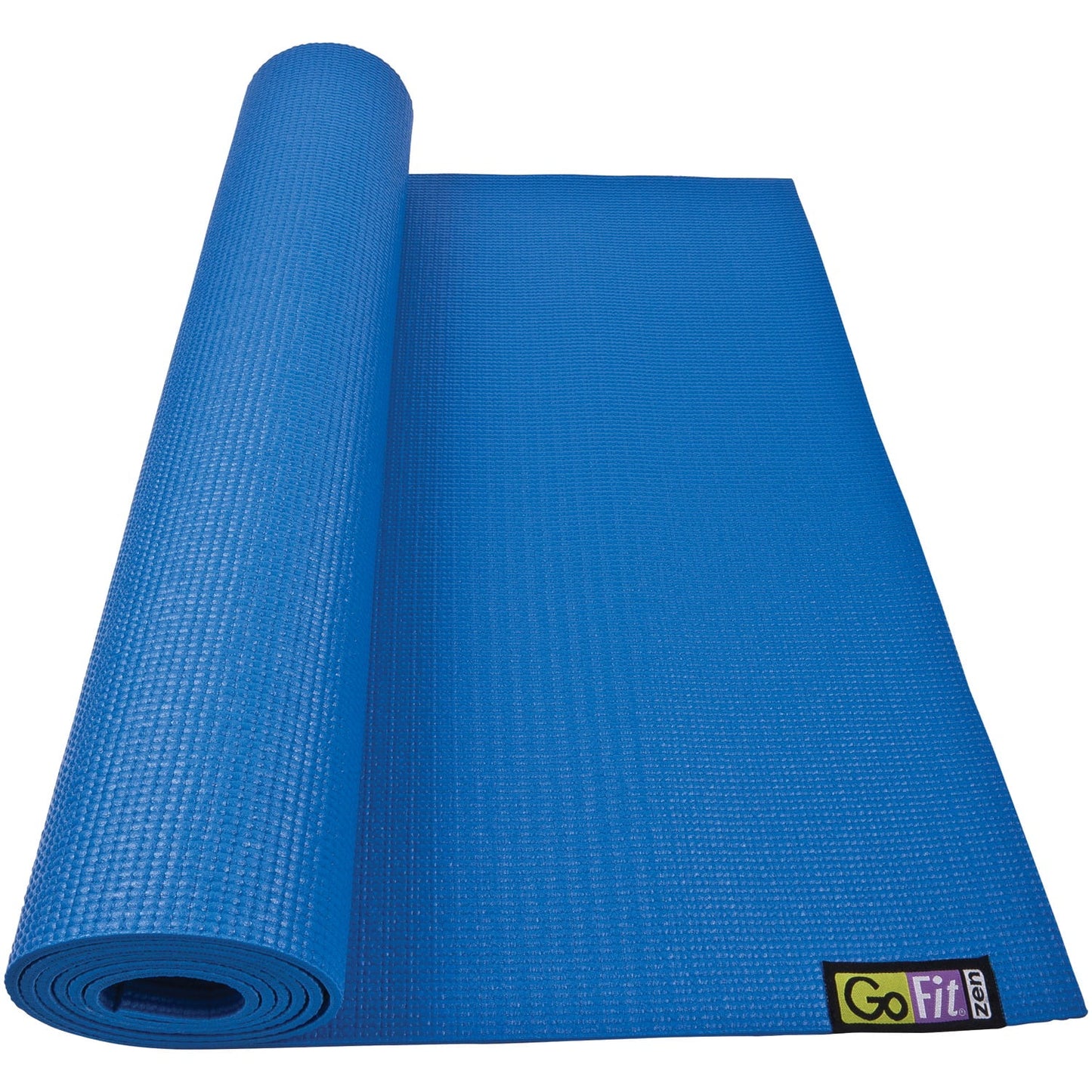 GF-55PRO Professional Grade Core Stability Ball (75 Cm; Blue) & GF-YOGA Yoga Mat with Yoga Position Poster