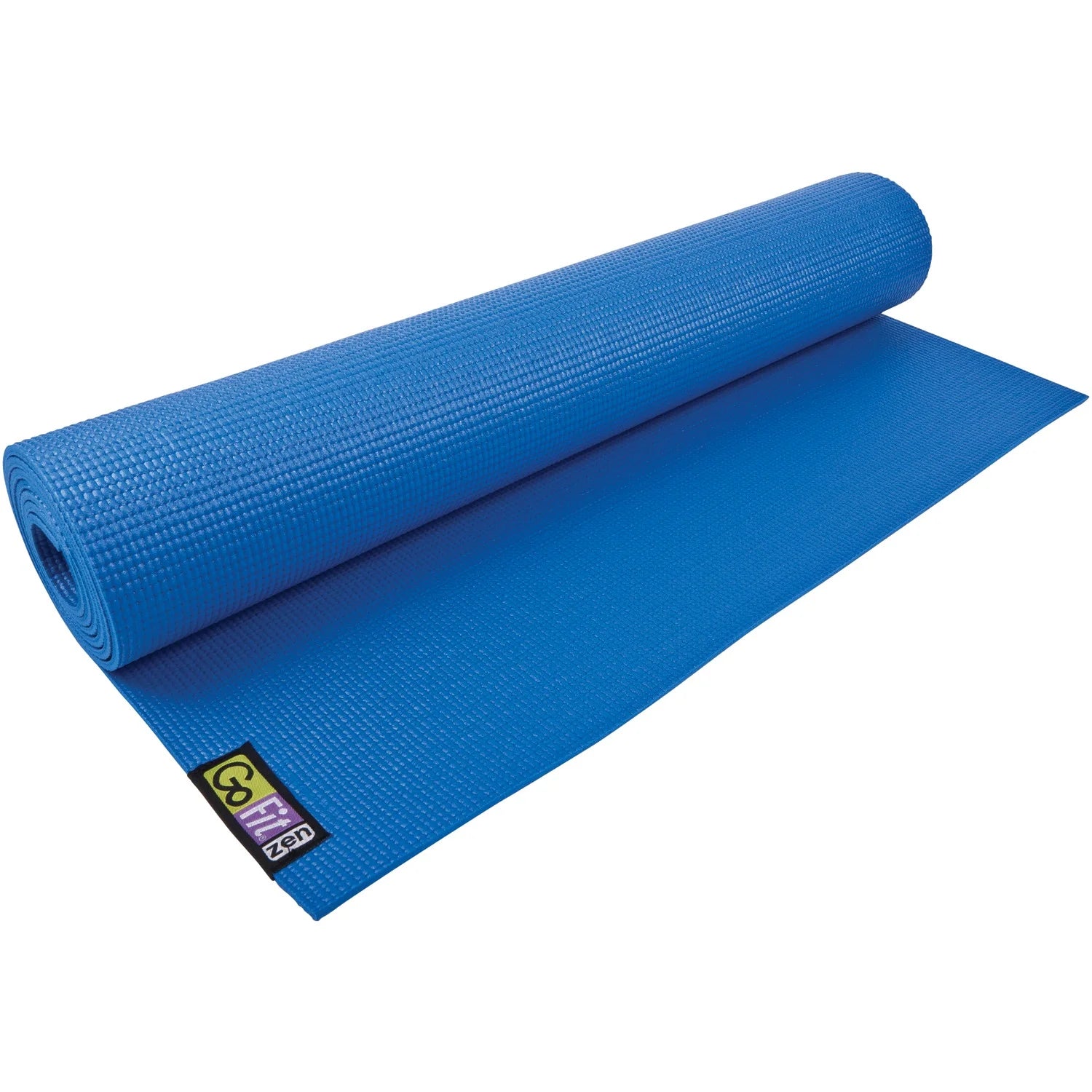 GF-55PRO Professional Grade Core Stability Ball (75 Cm; Blue) & GF-YOGA Yoga Mat with Yoga Position Poster