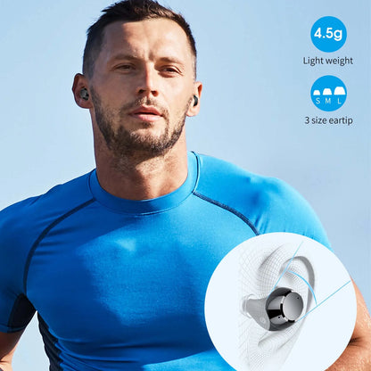 2025 New Wireless Earbuds Bluetooth 5.3 in Ear Stereo Headphones Noise Cancelling for Android Ios 140Hrs Mic USB-C Charging Case LED Battery Display IP7 Waterproof Headset for Workout Running