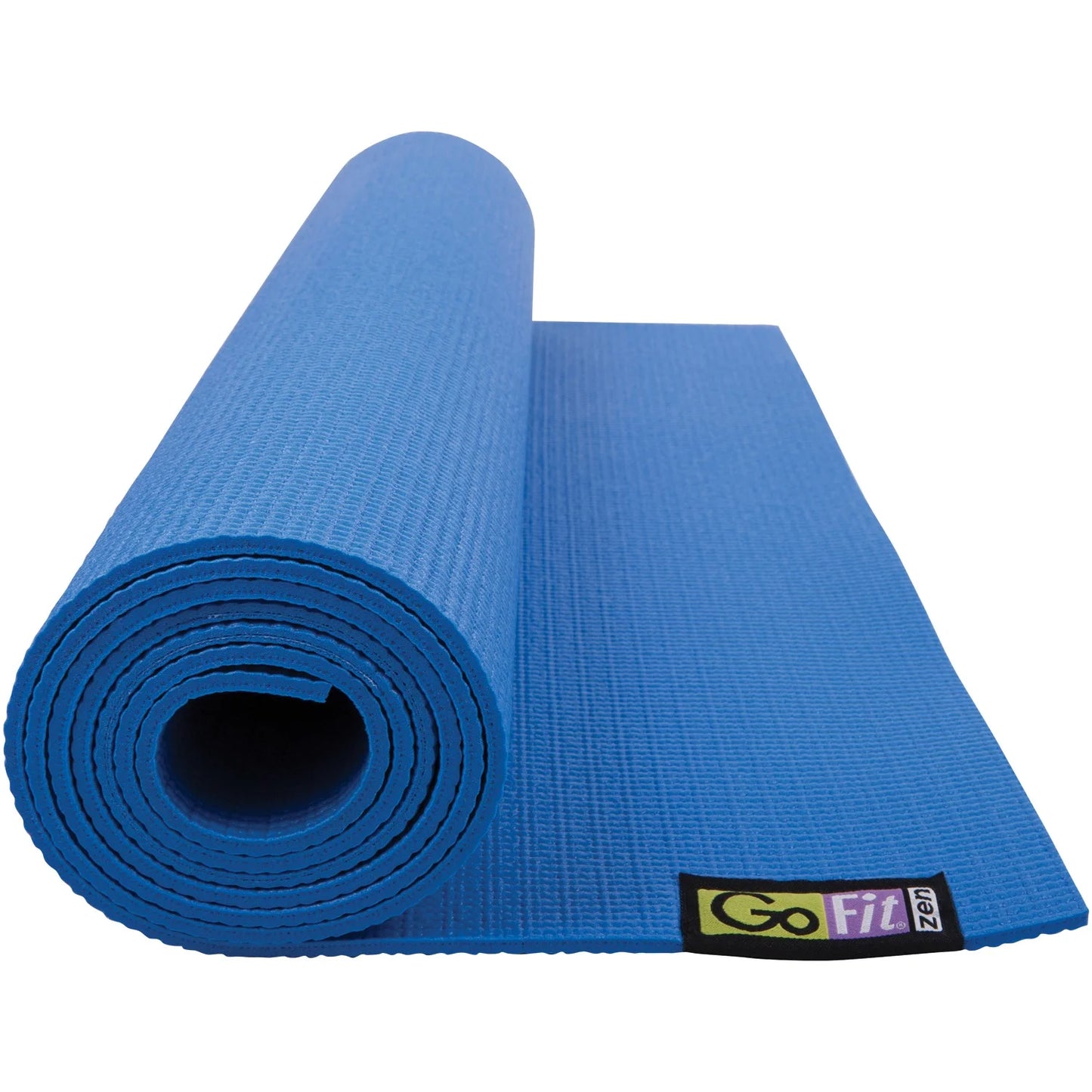 GF-55PRO Professional Grade Core Stability Ball (75 Cm; Blue) & GF-YOGA Yoga Mat with Yoga Position Poster