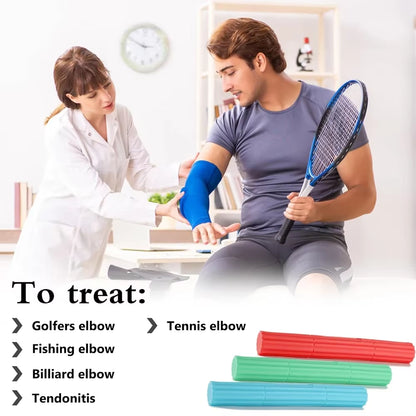 Resistance Twist Bars for Physical Therapy,Weighted Hand Grip Strength Trainer for Injury Recovery,Tennis,Golfer,Elbowtendonitis