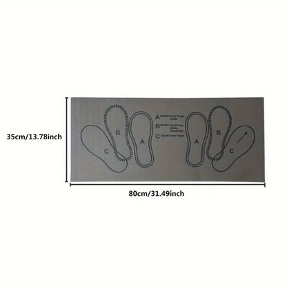 TPE Squat Mat Knee Matmsquat Mat Training Gluteal Muscle Pad for Home Yoga Pilates Stretching Xr-Hot