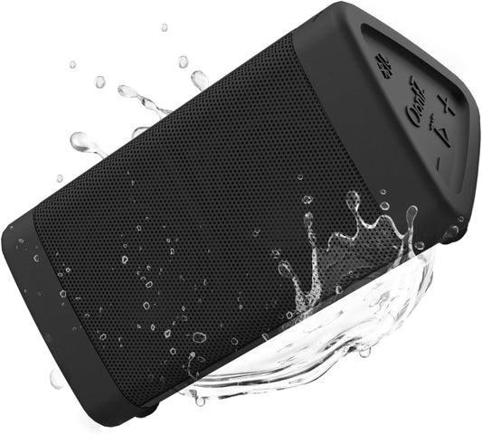 Oontz Angle 3 Portable Bluetooth 5.4 Speaker | 12W Sound, 24-Hr Battery, 100Ft Wireless Range, IPX5 Water-Resistant, Budget-Friendly for Travel, Outdoor & Home (Black)