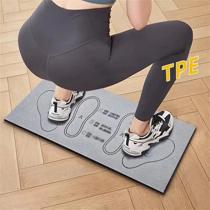 TPE Squat Mat Knee Matmsquat Mat Training Gluteal Muscle Pad for Home Yoga Pilates Stretching Xr-Hot